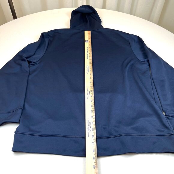 Houston Texans Hoodie Majestic Therma Base XL Navy Blue Polyester NFL Apparel - Picture 7 of 12